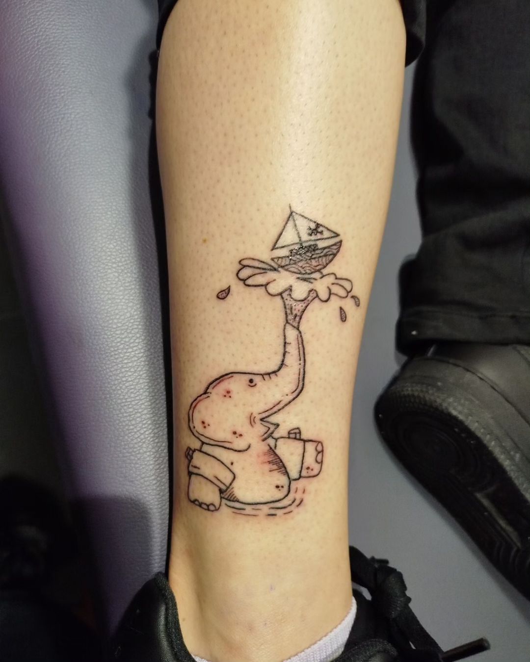 Tatouage par Pascale Sanchez