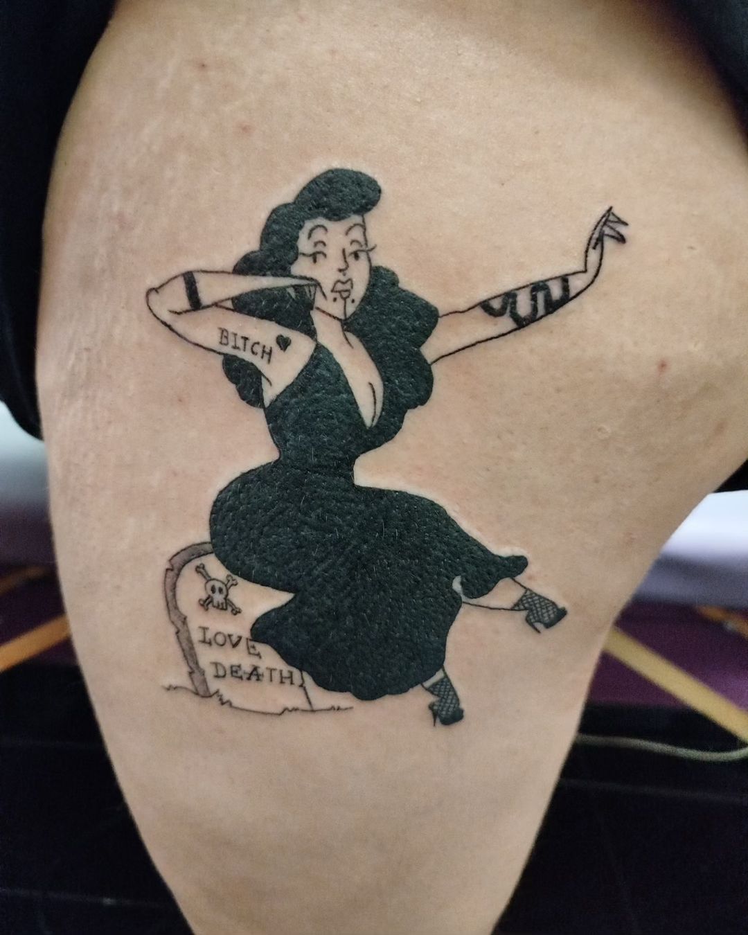 Tatouage par Pascale Sanchez