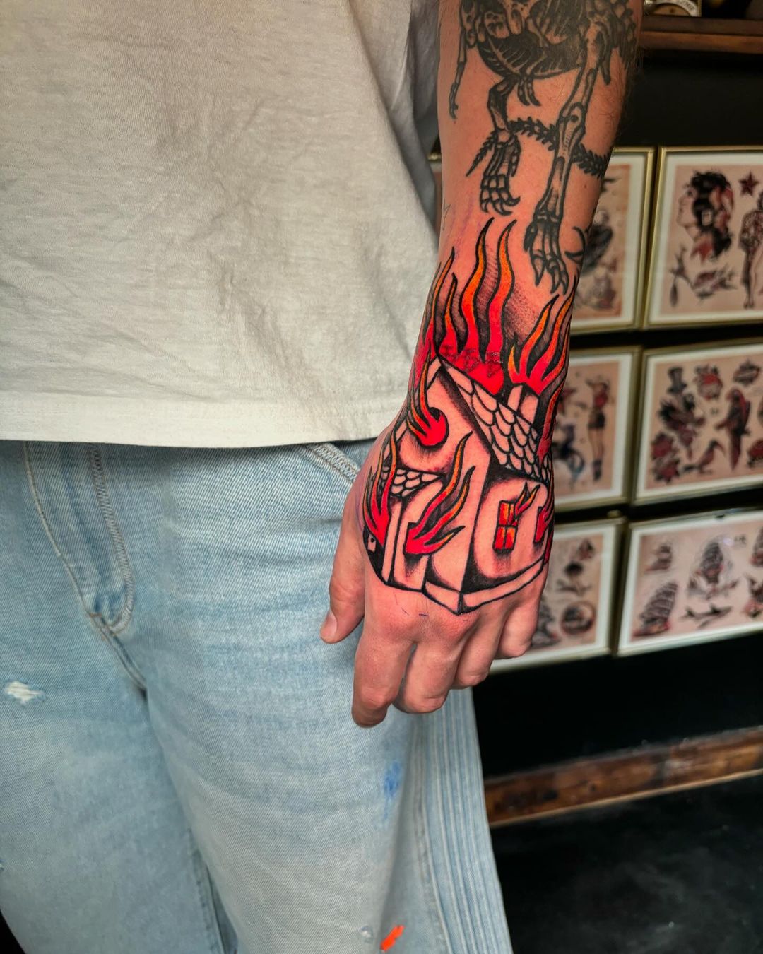 Tatouage par Clotis Pierre