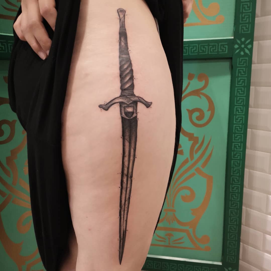Tatouage par Sombre Tatouage Nantes