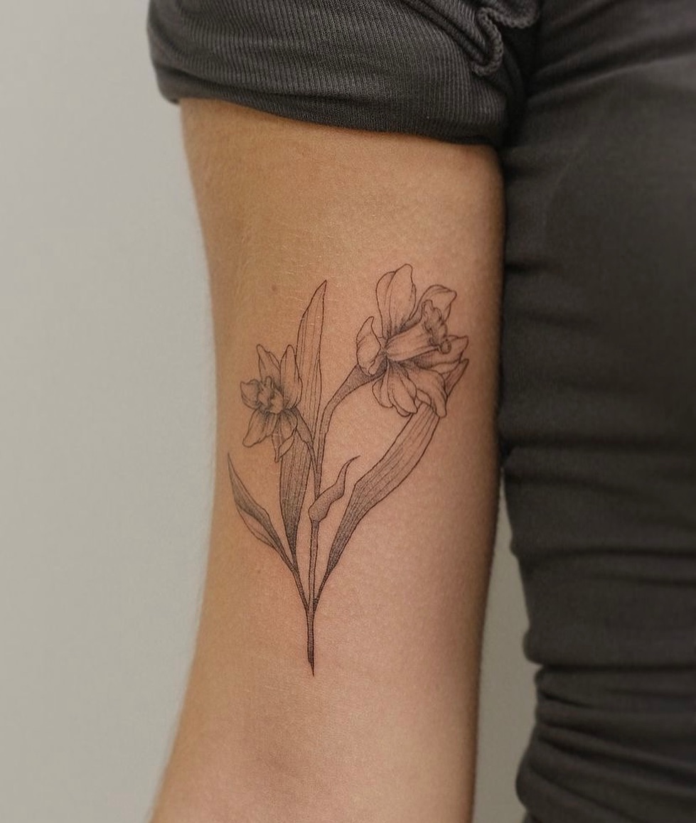 Tatouage par Landscape Tattoo Oberkampf