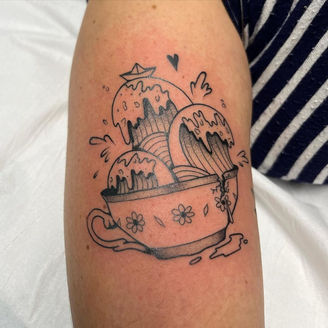 Tatouage par Chantal Frontale