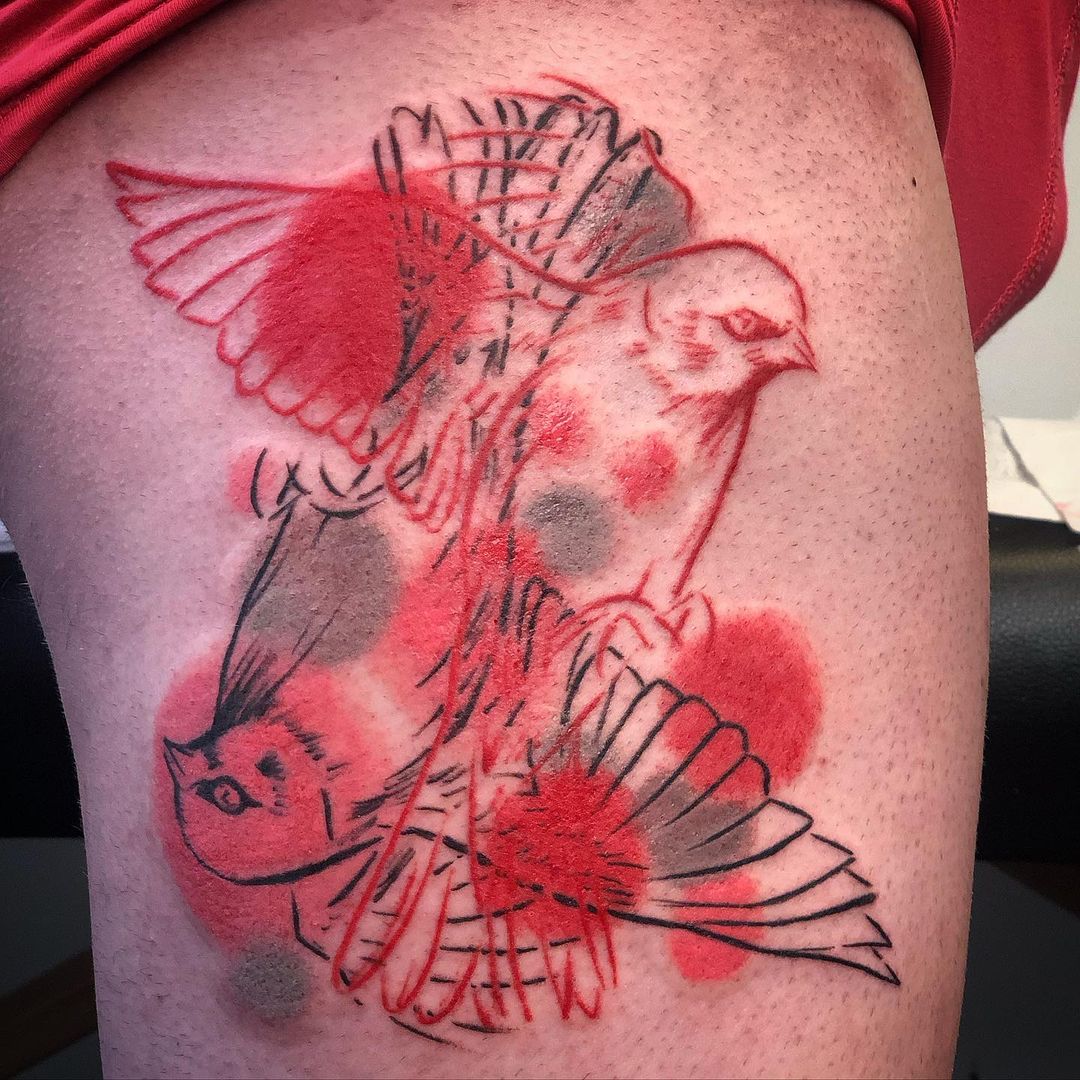 Tatouage par Sergio Villagran