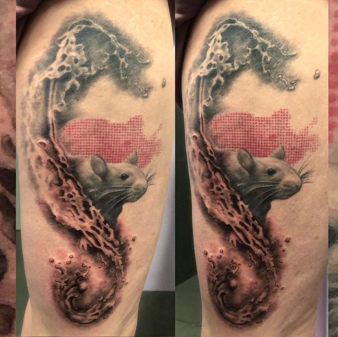 Tatouage par Sergio Villagran