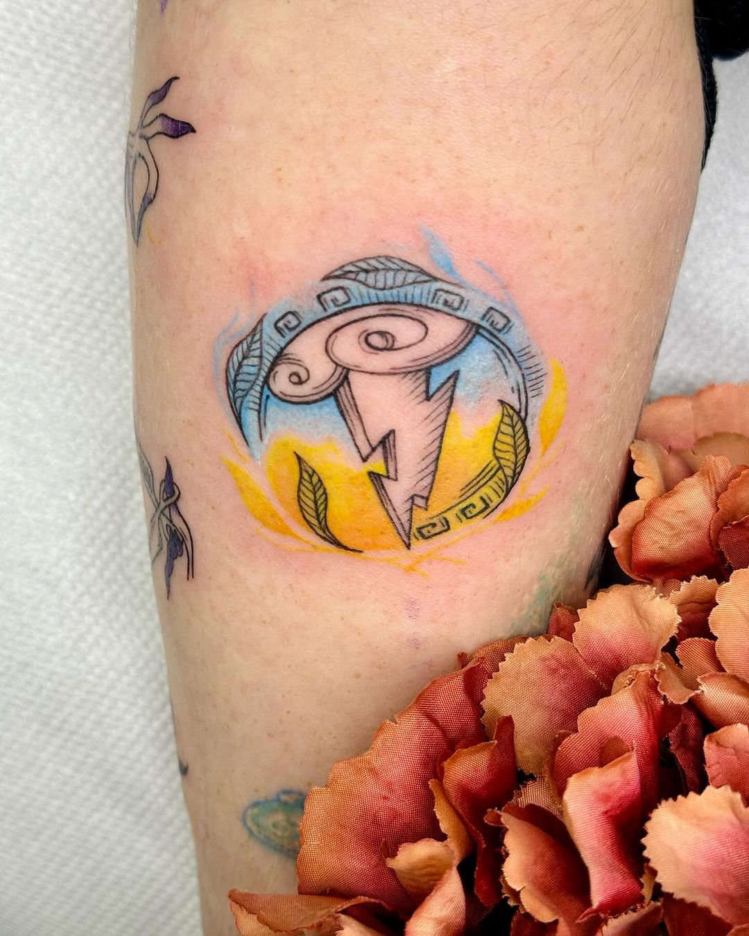 Tatouage par Léa - Rose Epineuse