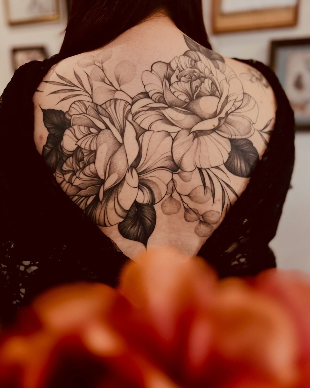 Tatouage par Hélène Cuveillier