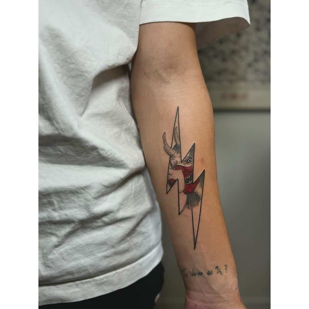 Tatouage par Andréa