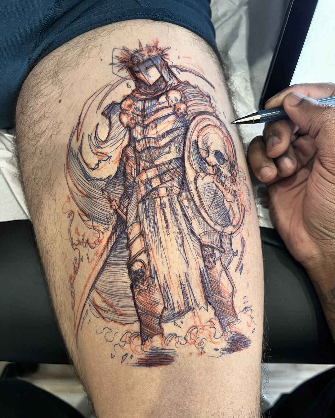 Portfolio de Mbaku Tatoueur Bantou EKANG