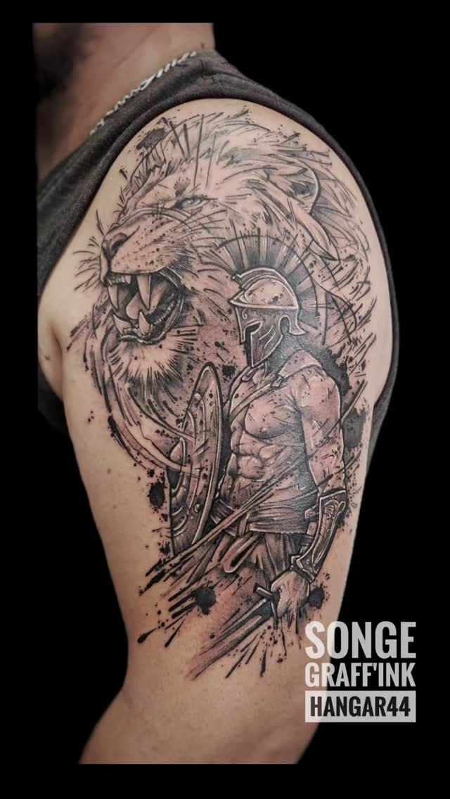 Tatouage par Songe Graff'ink Hangar44