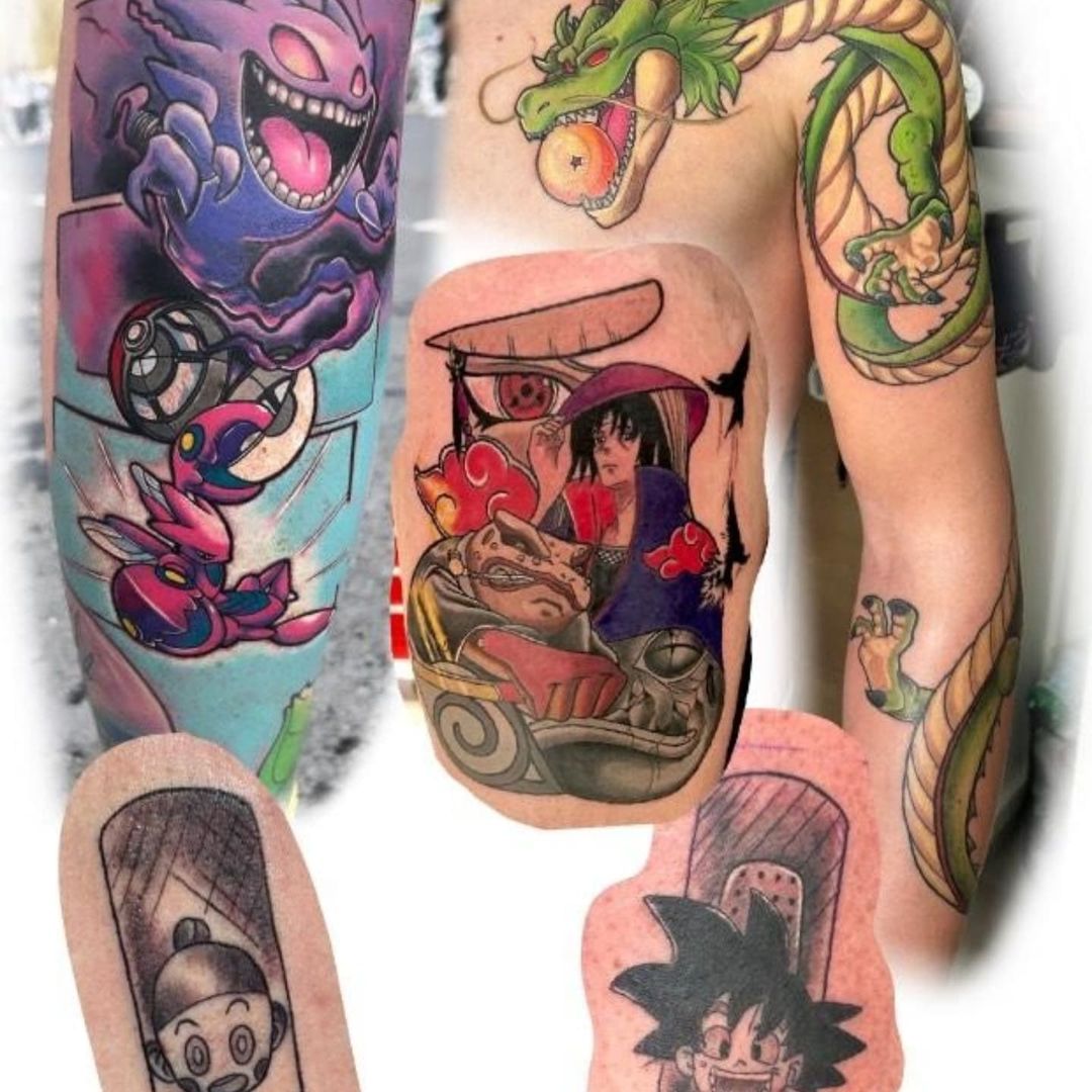 Tatouage par Réalisme Couleurs Manga Marvel Comics