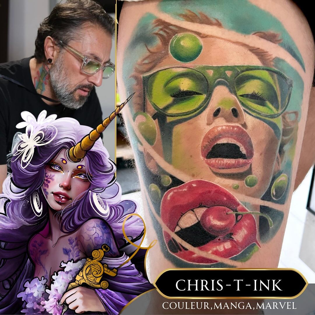 Tatouage par Réalisme Couleurs Manga Marvel Comics