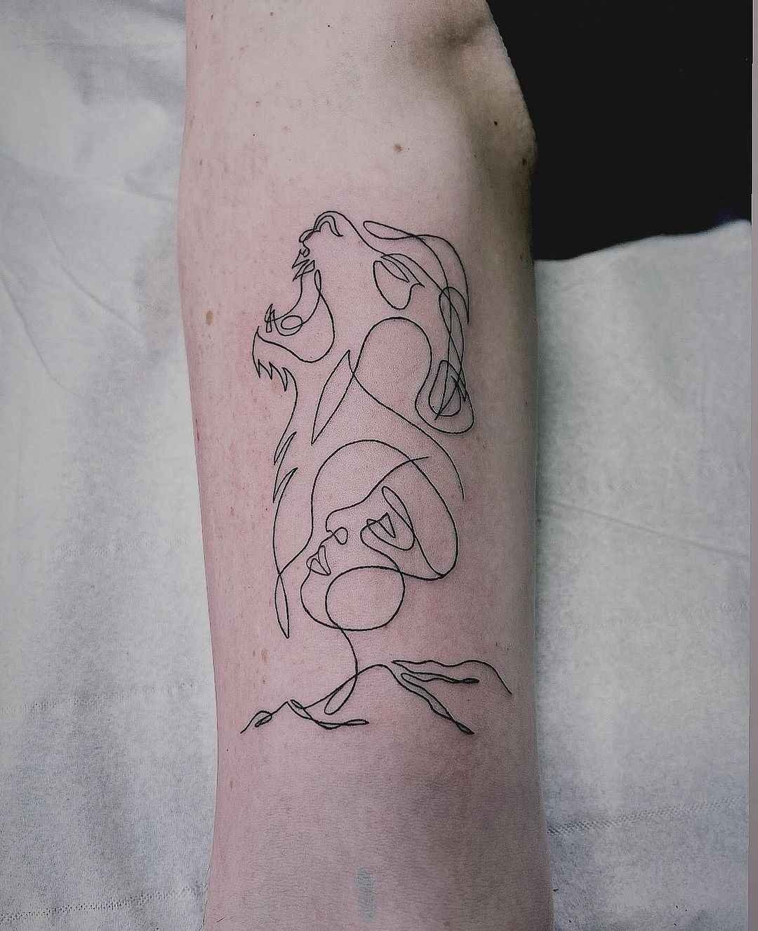 Tatouage par Luis Pelicho