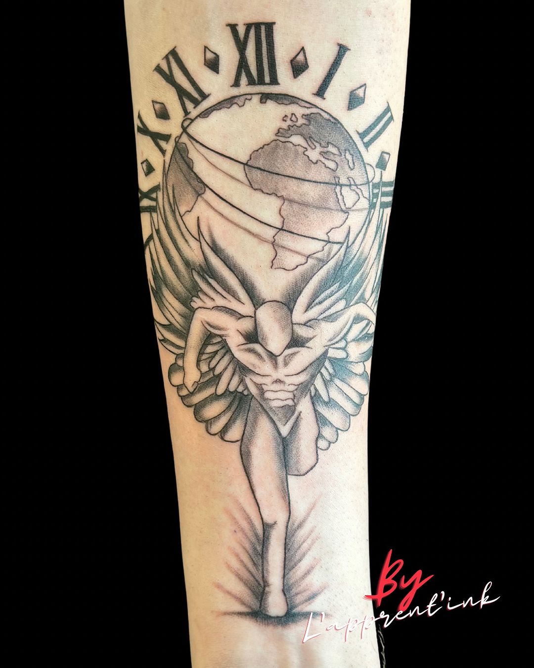 Portfolio de l'Apprent'ink Black-Art-Tattoo Galeriebat.FR