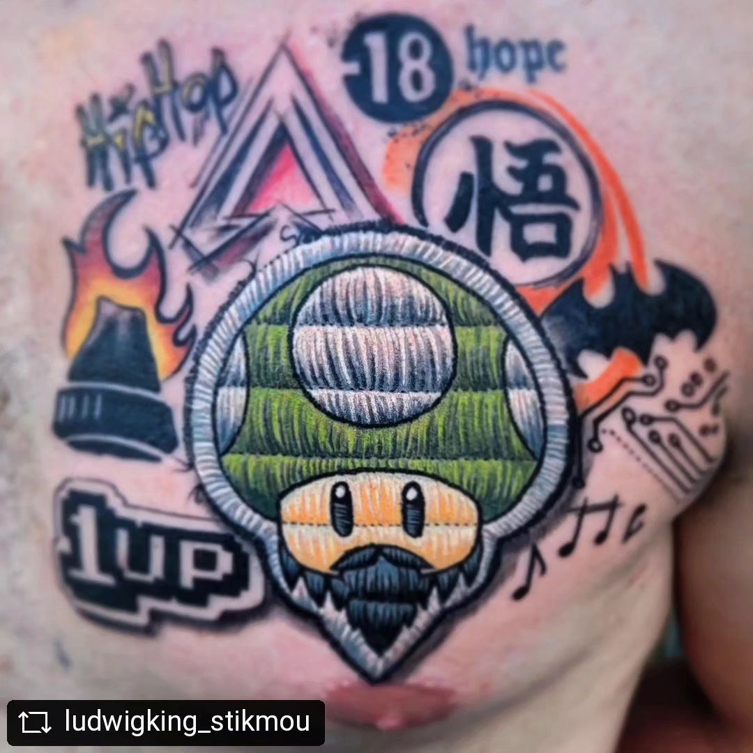 Tatouage par Ludwig-King Peonidas