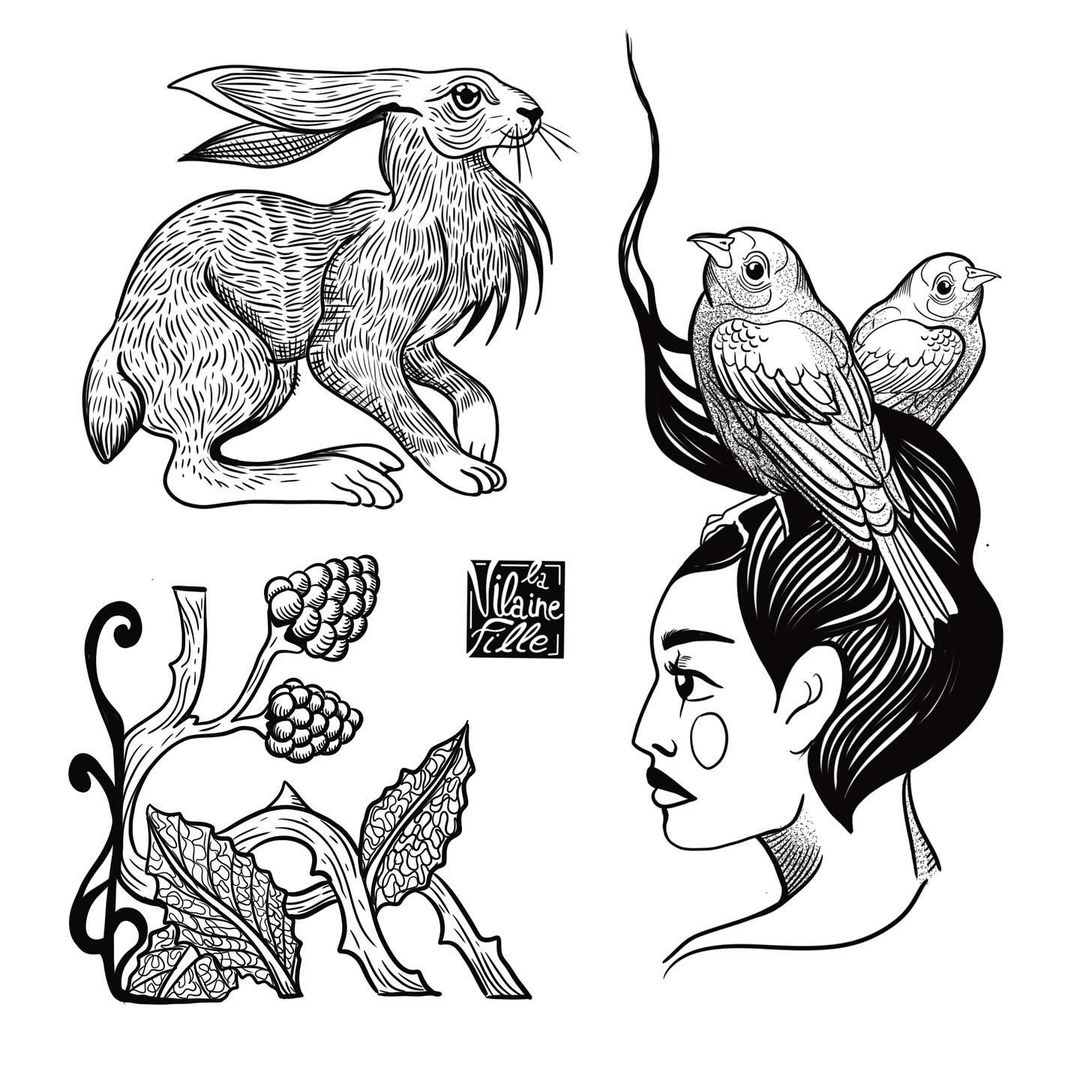Tatouage par La Vilaine FILLE Tattoo Et Illustrations