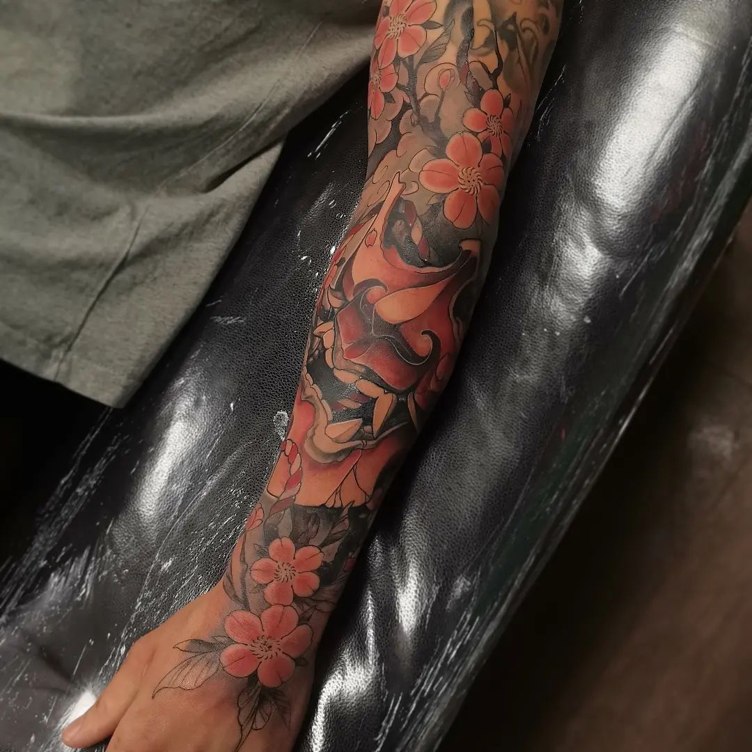Tatouage par Toma Chausson