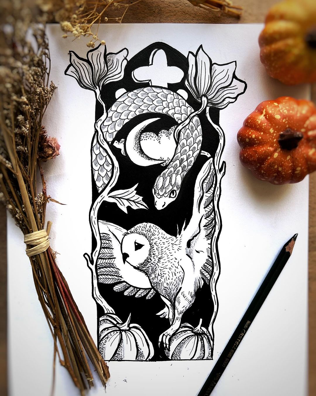 Travail de La Vilaine FILLE Tattoo Et Illustrations