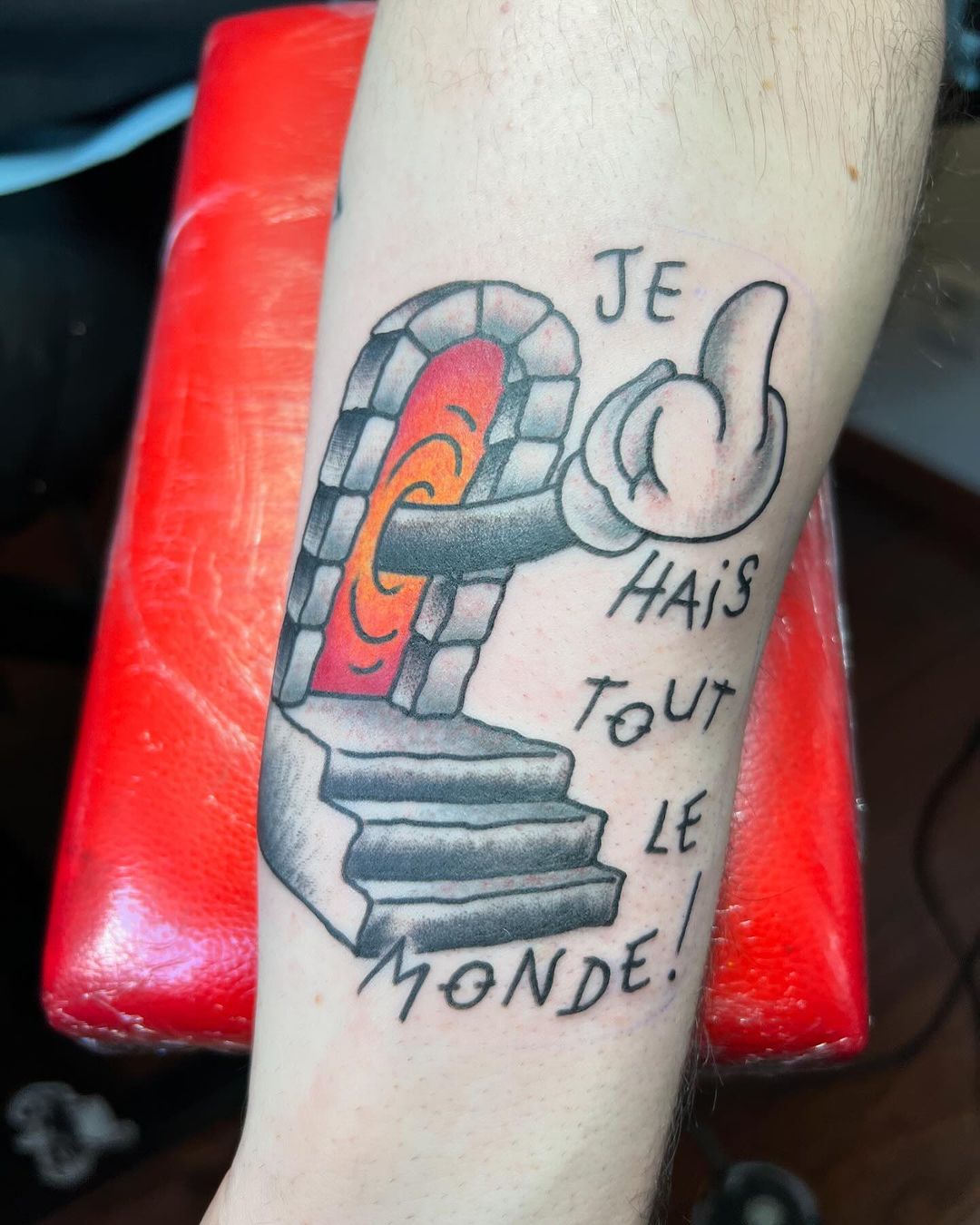 Tatouage par Steven Sarron