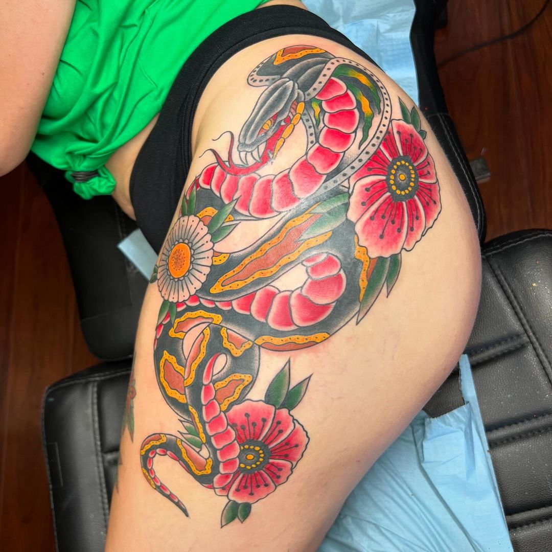 Tatouage par Steven Sarron