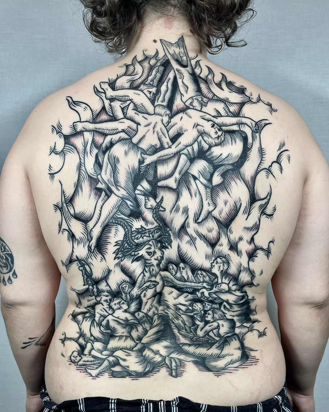 Tatouage par Casual BETON - Engraving Tattoo