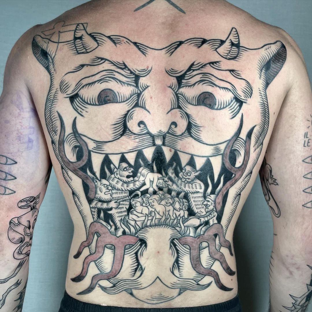 Portfolio de Casual BETON - Engraving Tattoo