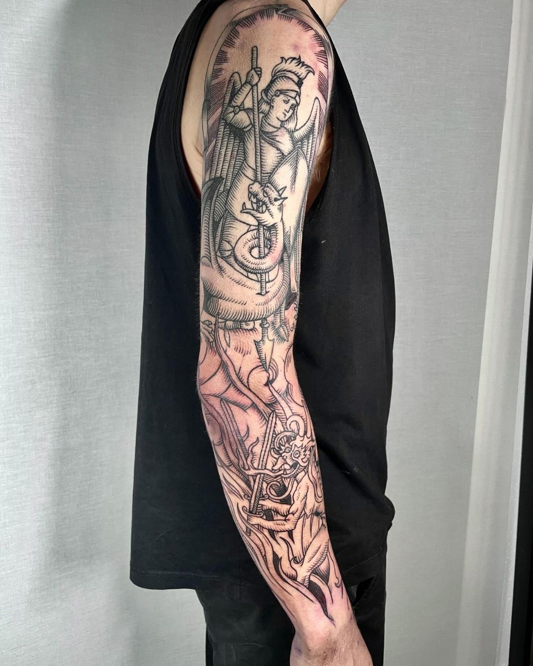Portfolio de Casual BETON - Engraving Tattoo