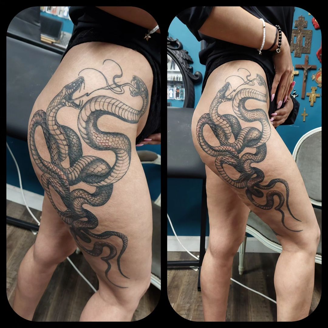 Tatouage par Nicolas Marlier