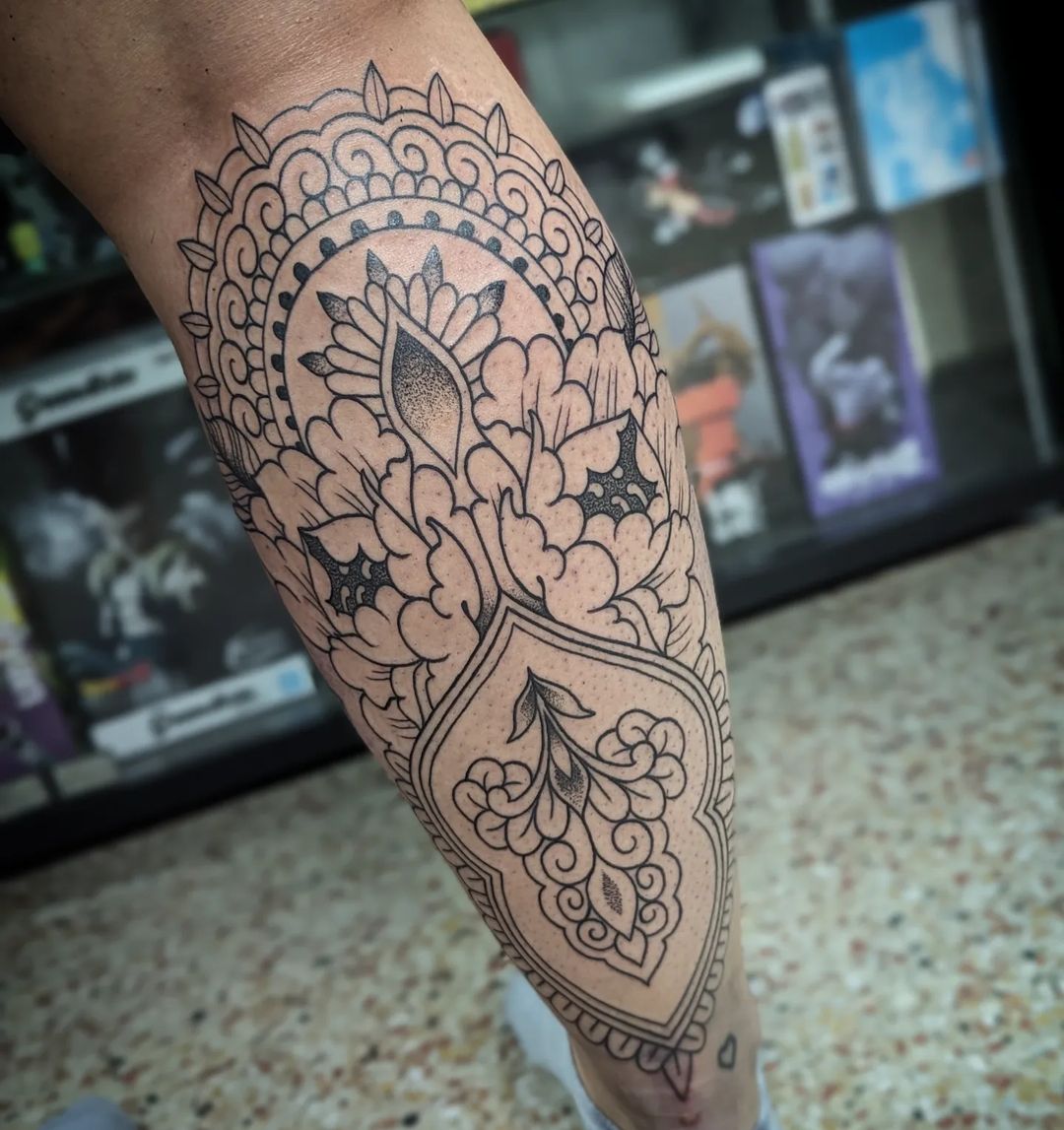 Tatouage par Sebastian Martinez