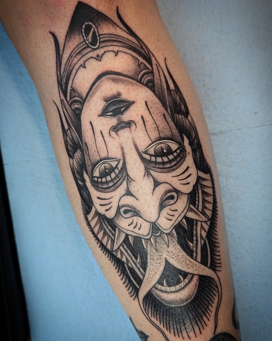 Tatouage par Sebastian Martinez