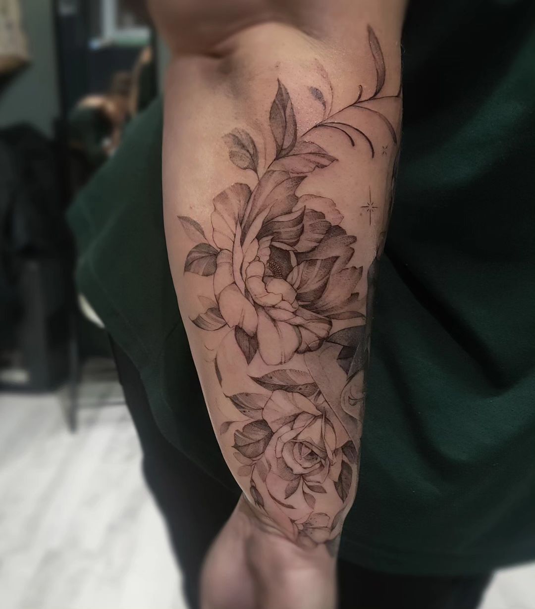 Tatouage par Sarah Crb Tattoo