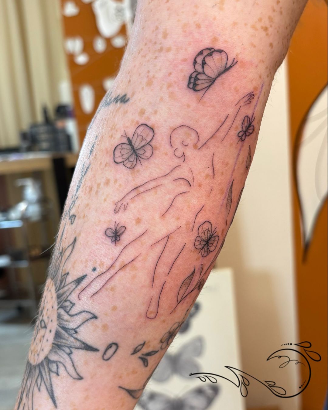 Tatouage par Emilie Dreameez Tattoo