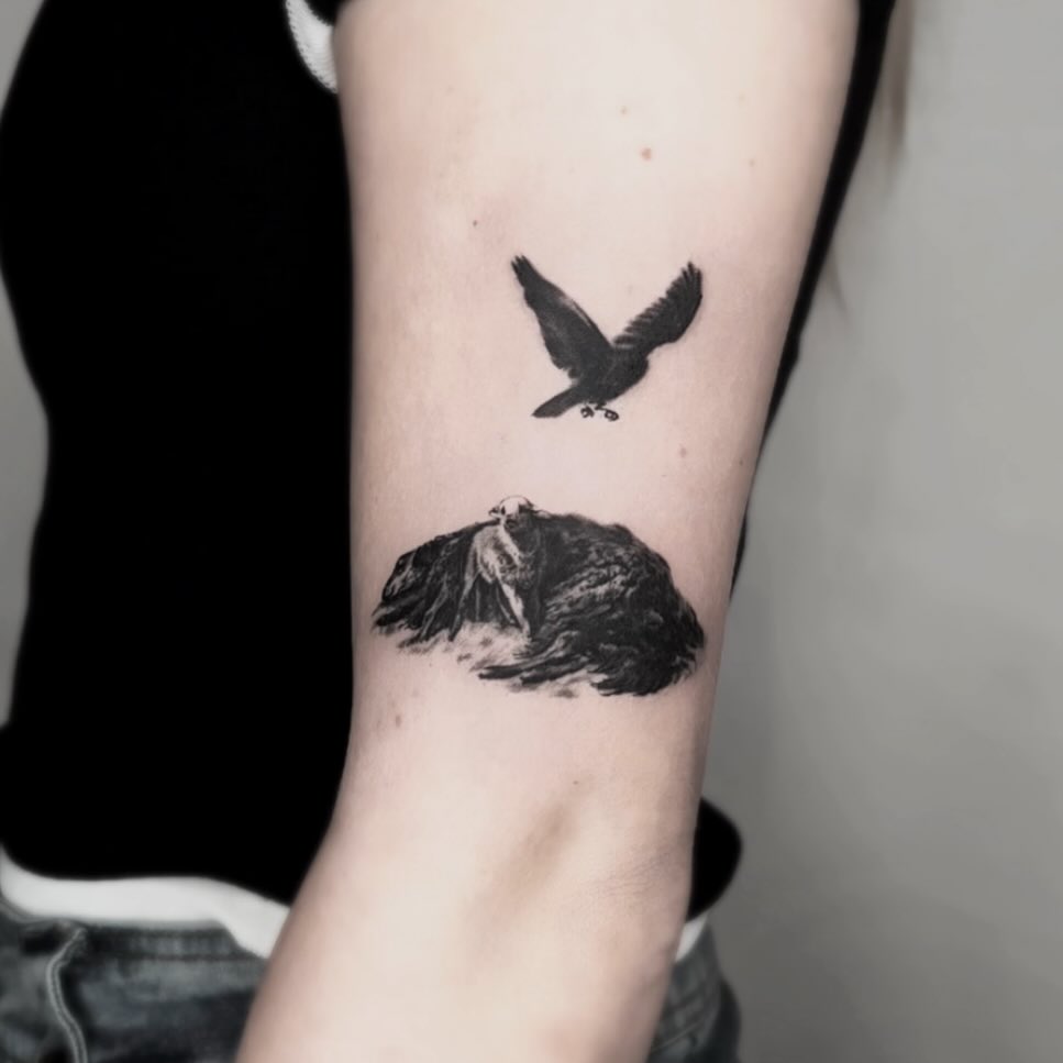 Tatouage par Captain Suzan