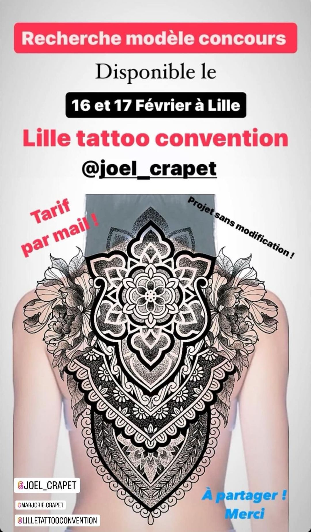 Portfolio de Marjorie Crapet Tatouage