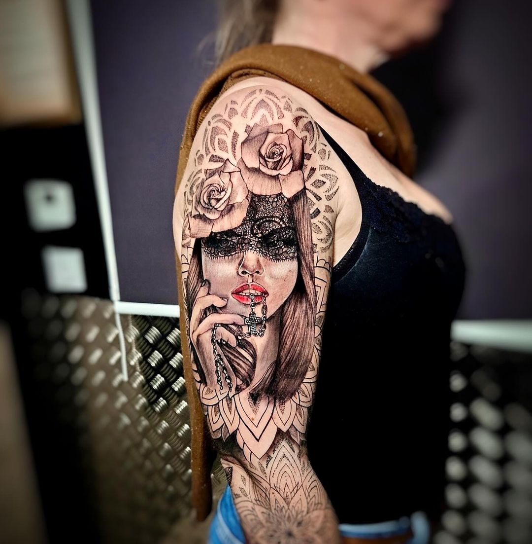 Tatouage par Litchy Cindy