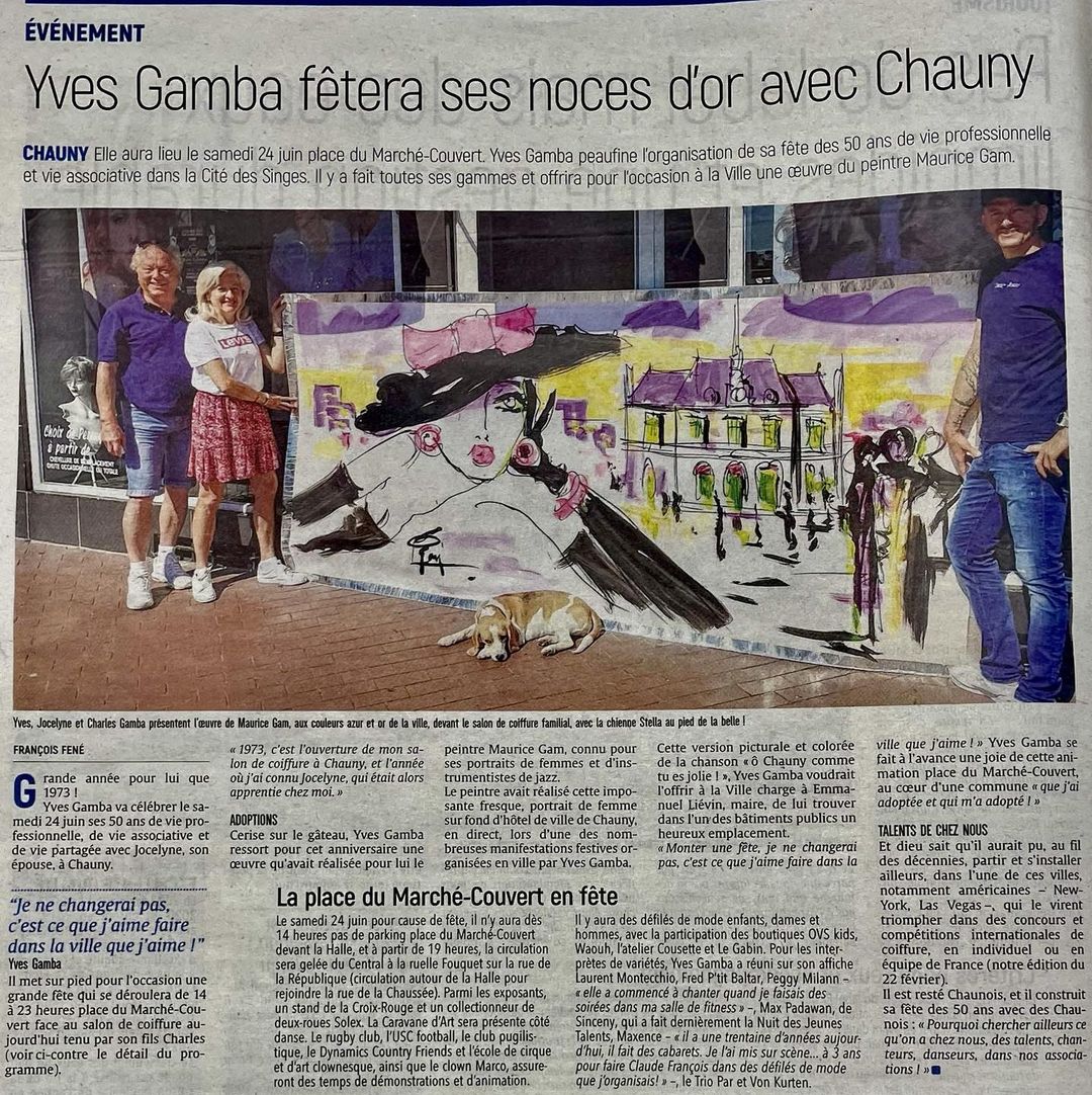 Travail de Yves Gamba