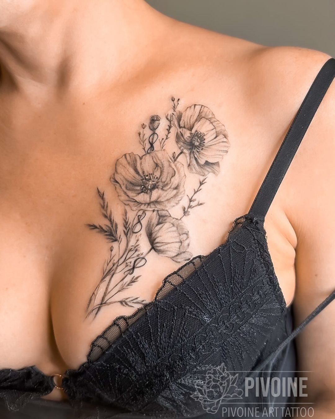 Tatouage par Coco Pivoine