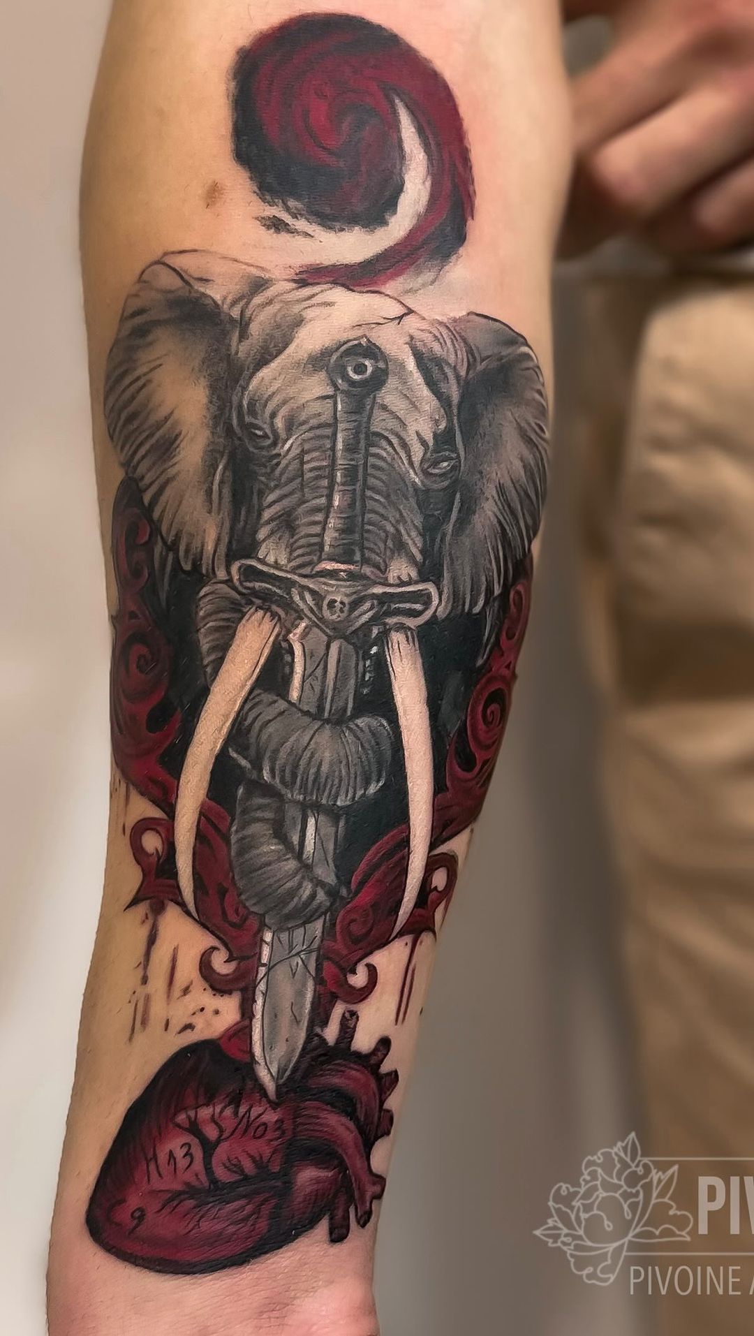 Tatouage par Coco Pivoine