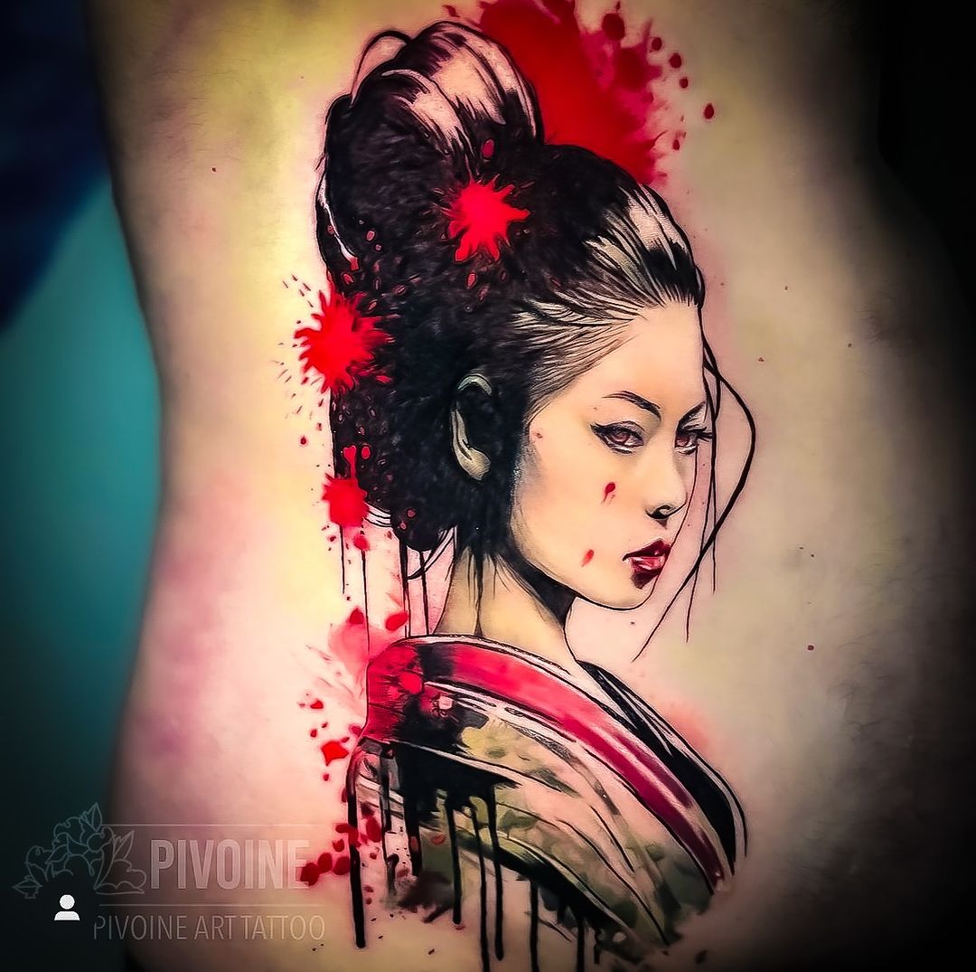 Tatouage par Coco Pivoine