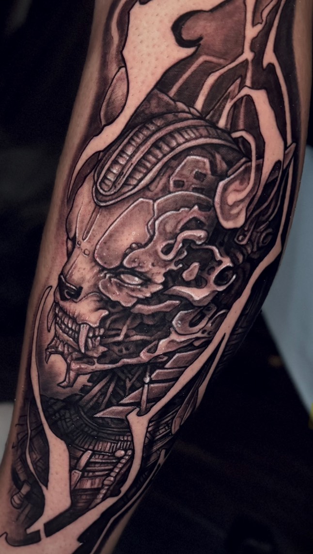 Tatouage par Francia David