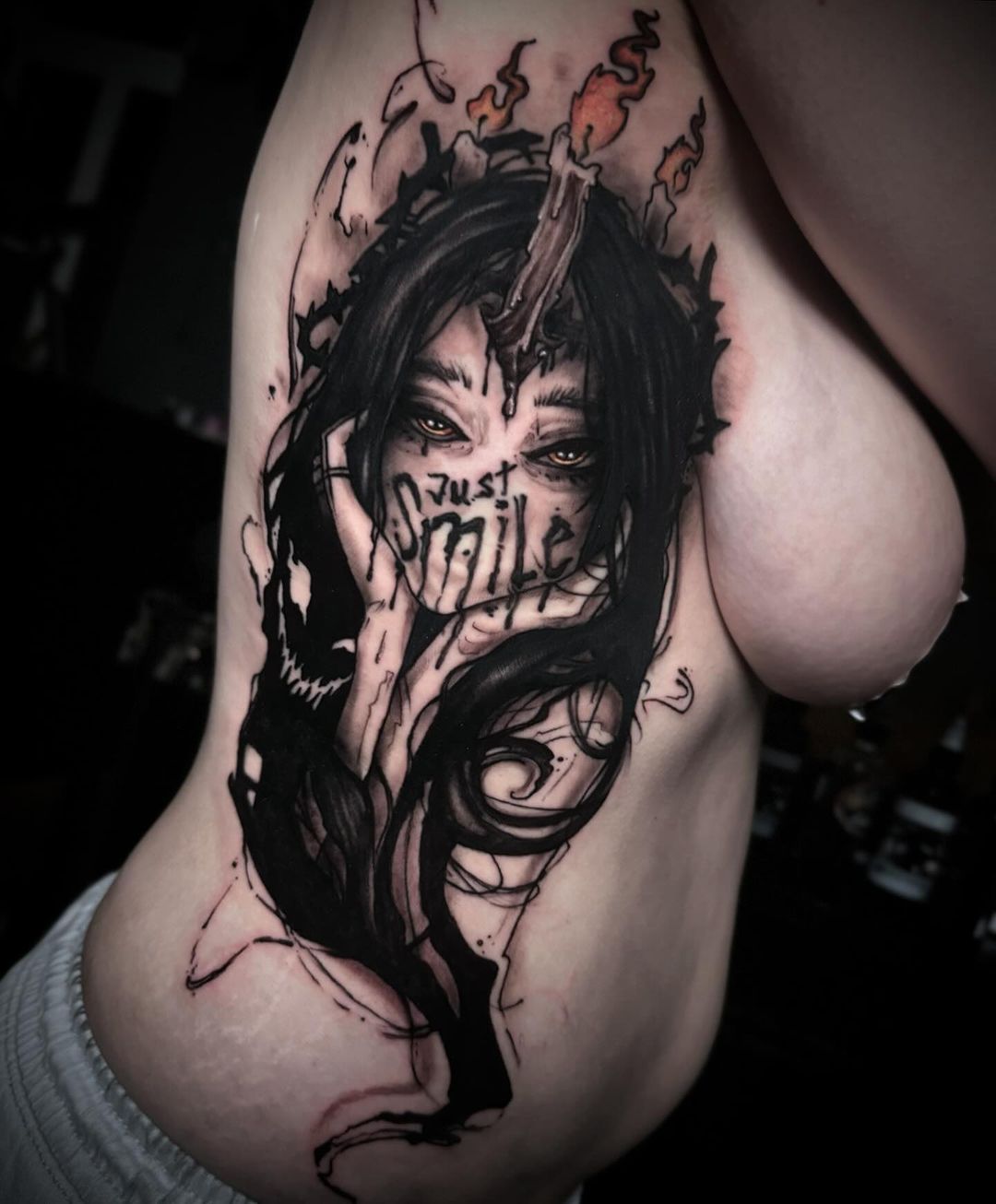 Tatouage par Francia David