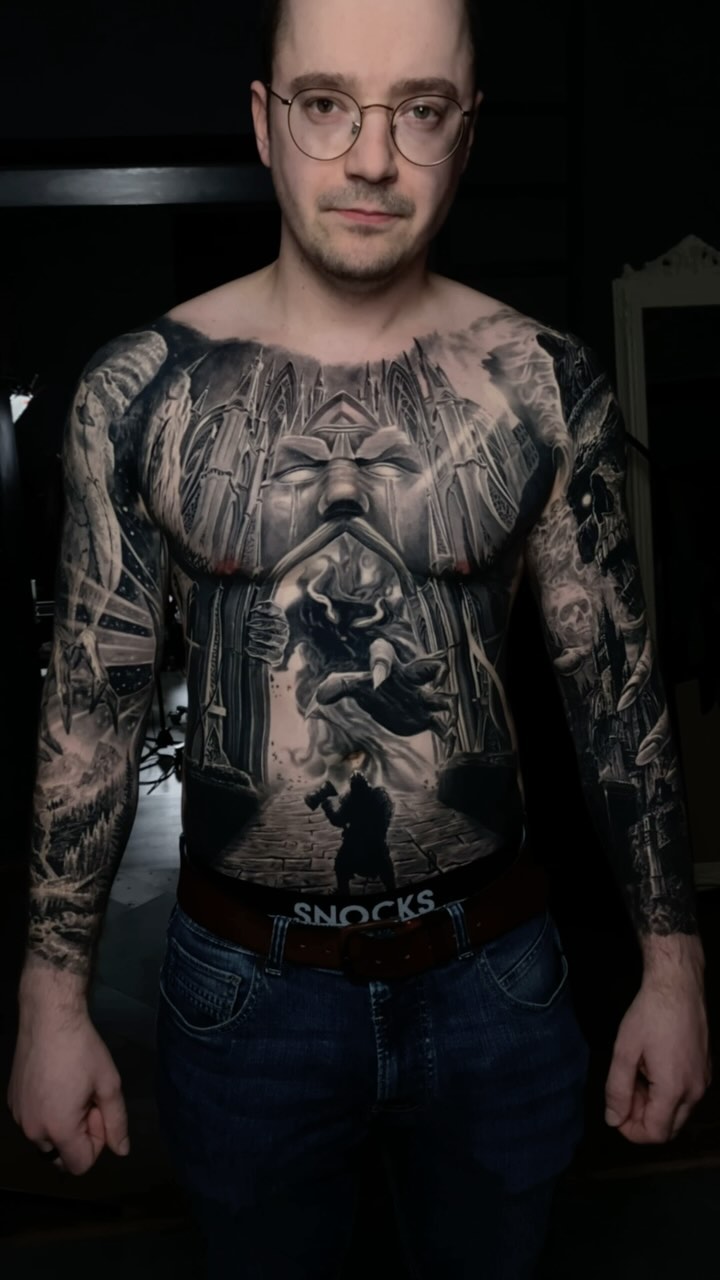 Tatouage par Moriel Seror Tattooartist