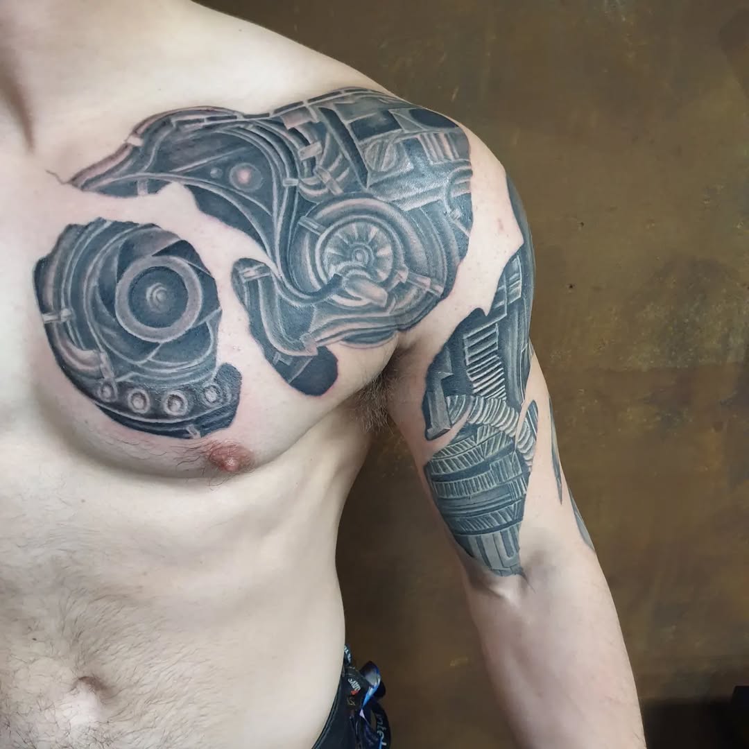 Tatouage par Gavin Brook
