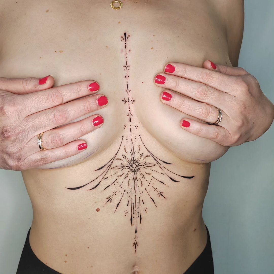 Tatouage par Ǝuıɥdǝ Sos