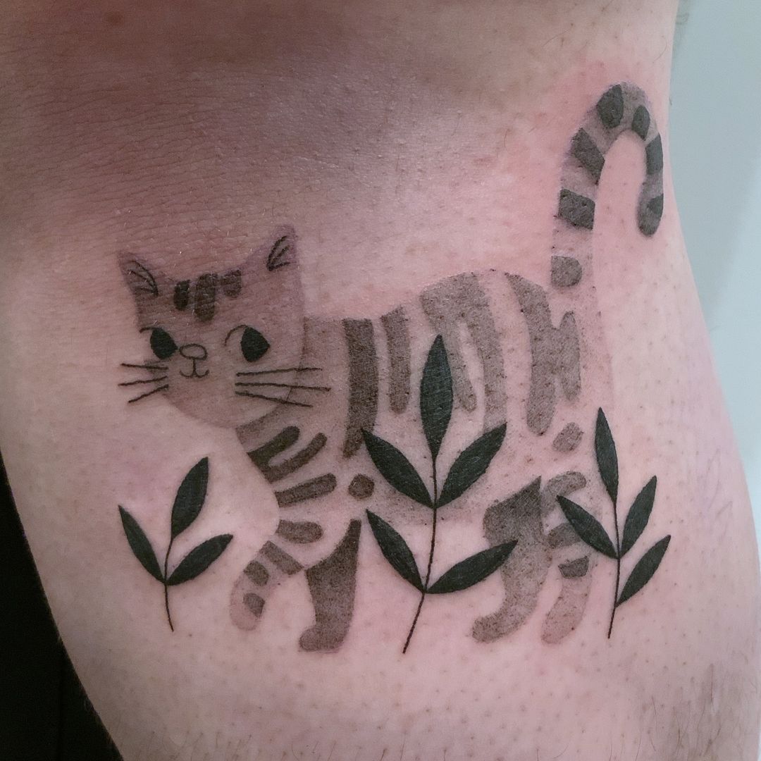 Tatouage par Violette Viette