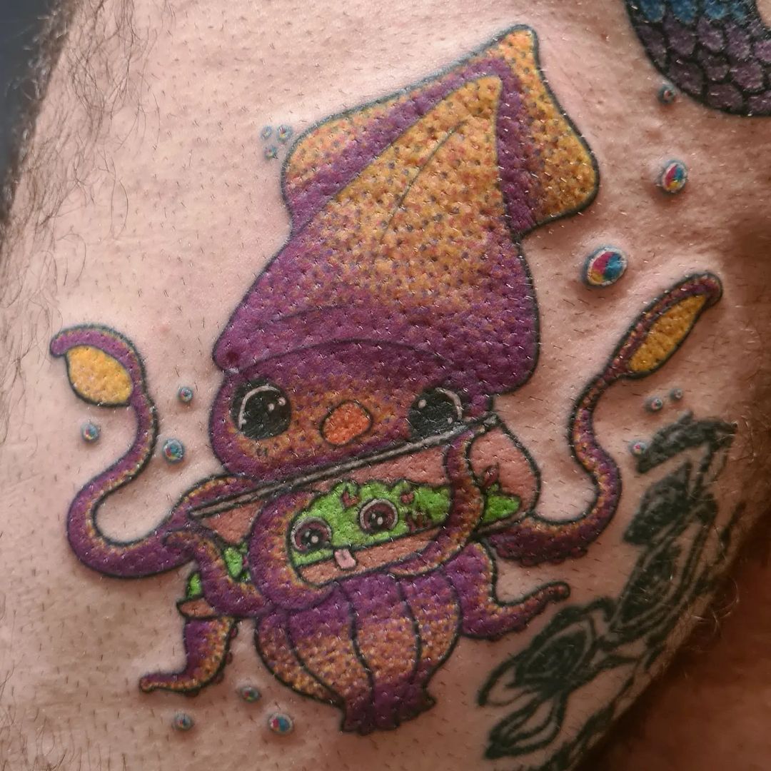 Tatouage par La Vilaine Tattoo