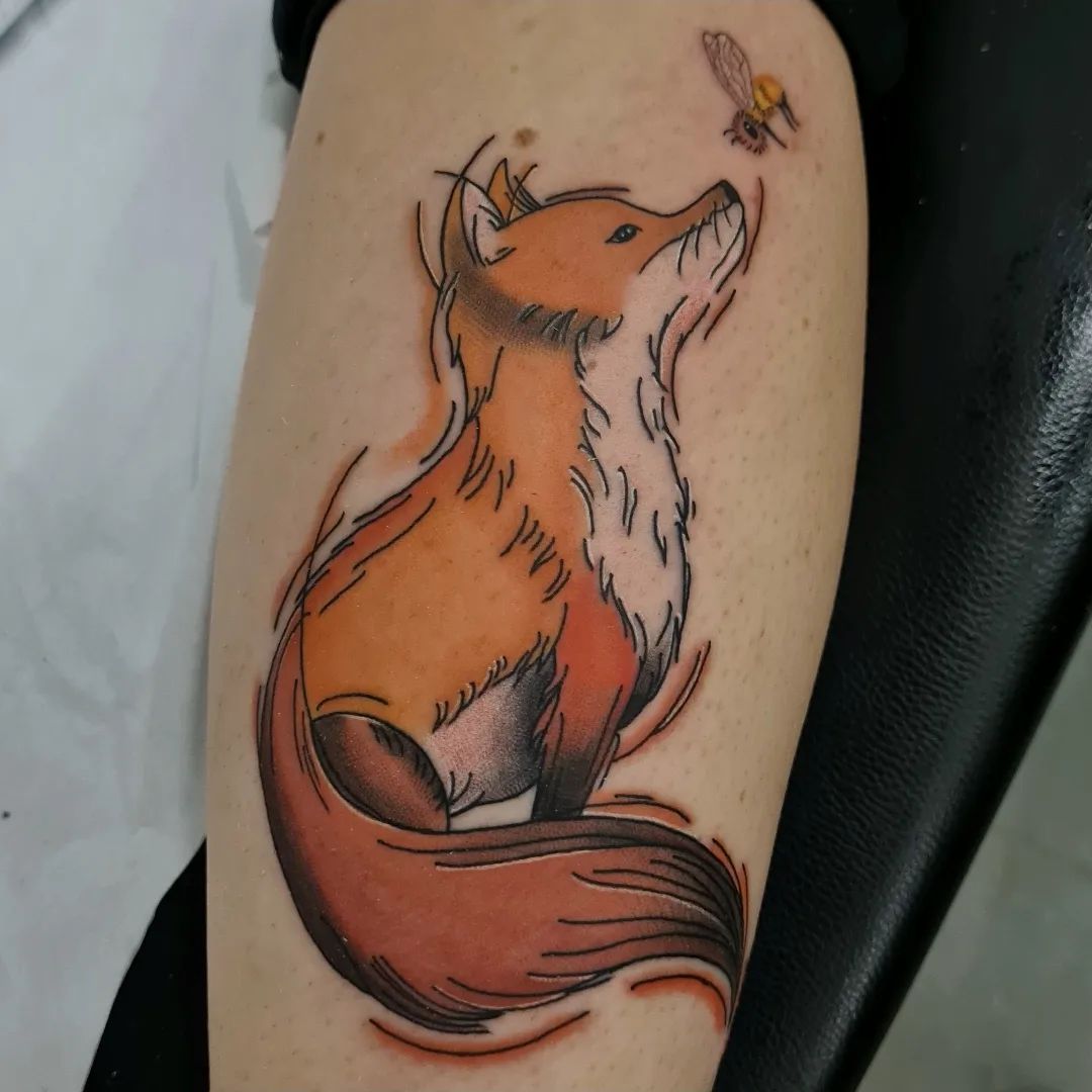 Tatouage par La Vilaine Tattoo