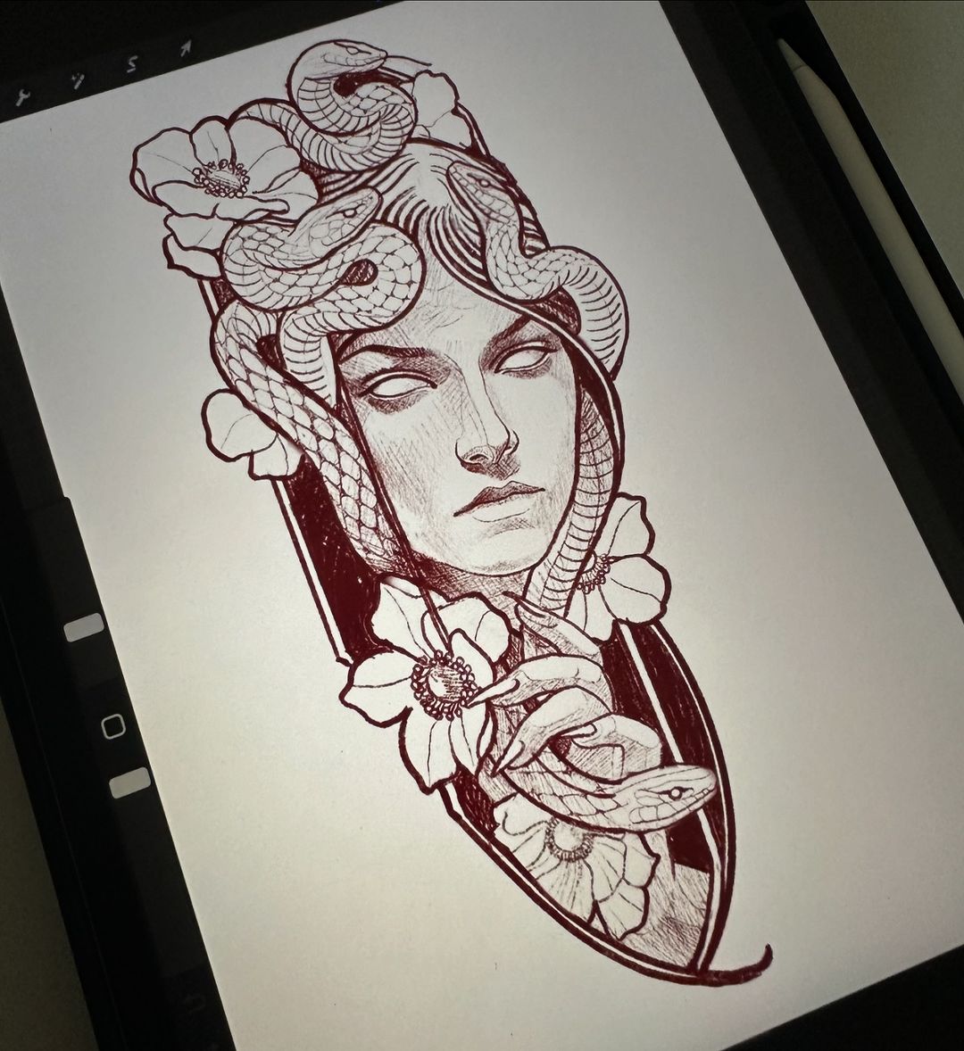 Tatouage par Leonardo Furlan Neotraditional