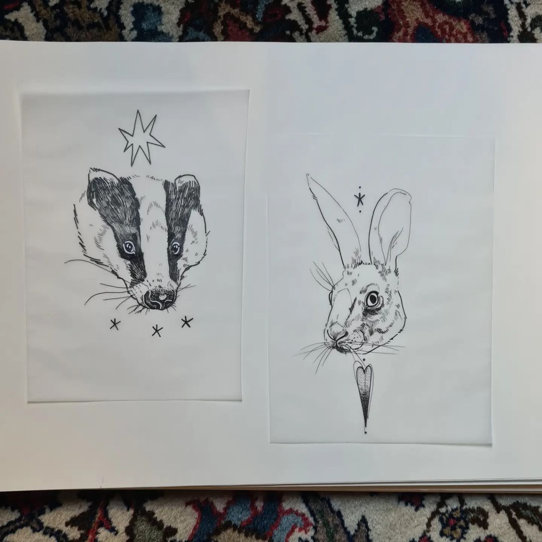 Tatouage par Fiona Spim