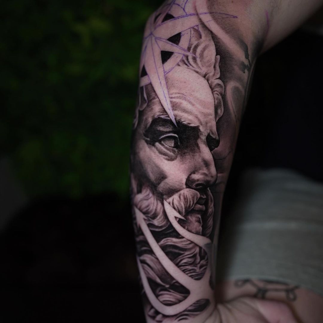 Tatouage par Erick Satchell II
