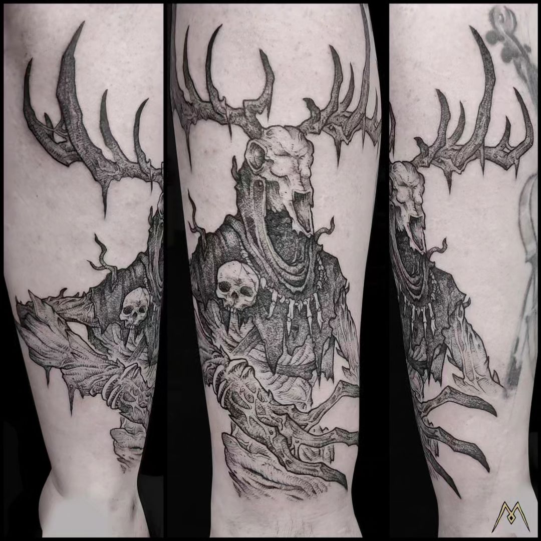 Tatouage par Mathieu Creusot